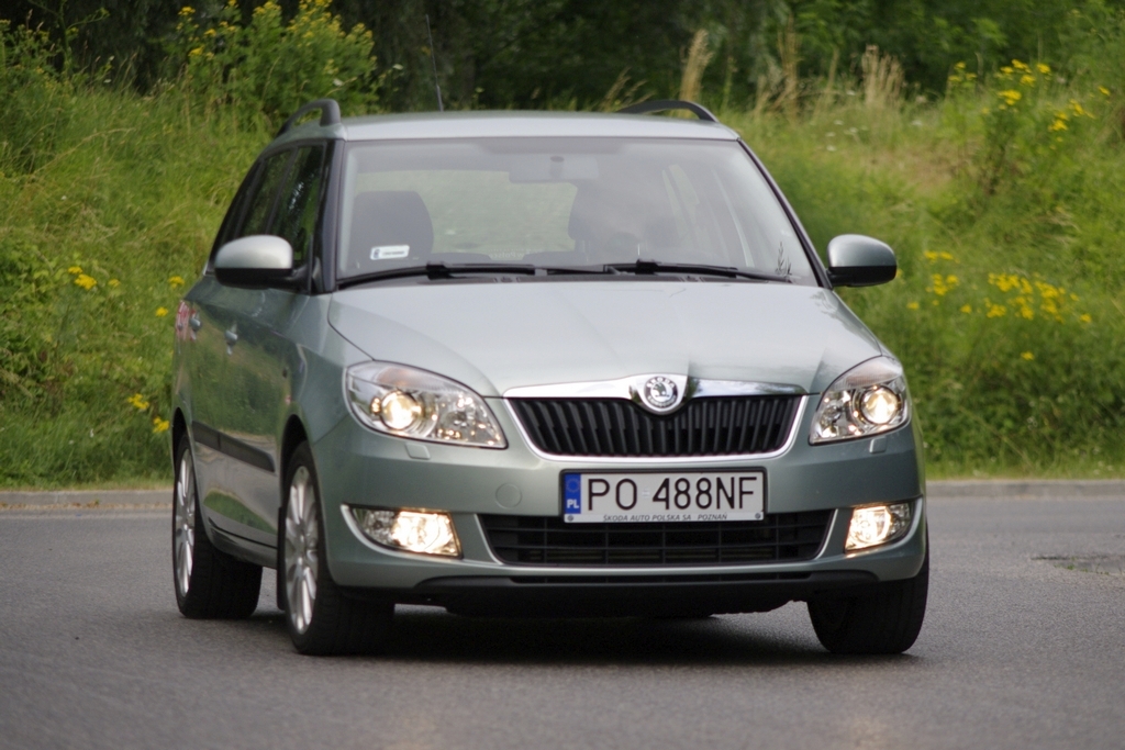 Skoda Fabia - przód