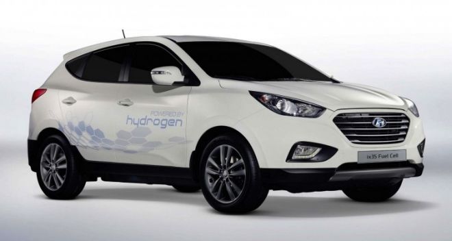 Temat Hyundai ix35 Fuel Cell jazdy wodorowym Hyundaiem