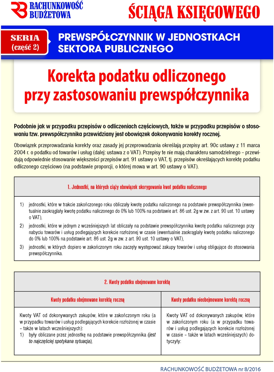 Rachunkowość Budżetowa