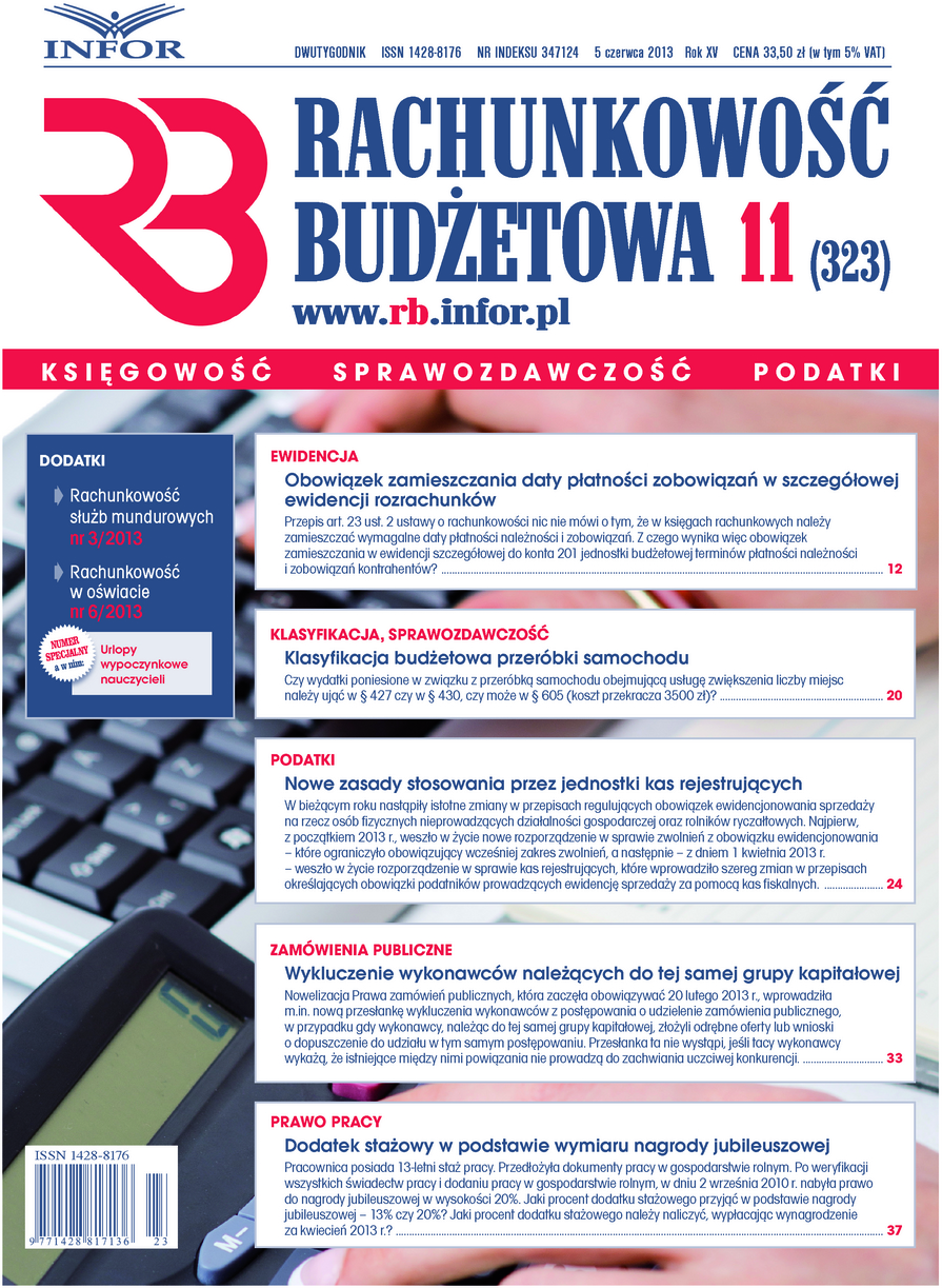 Rachunkowość Budżetowa