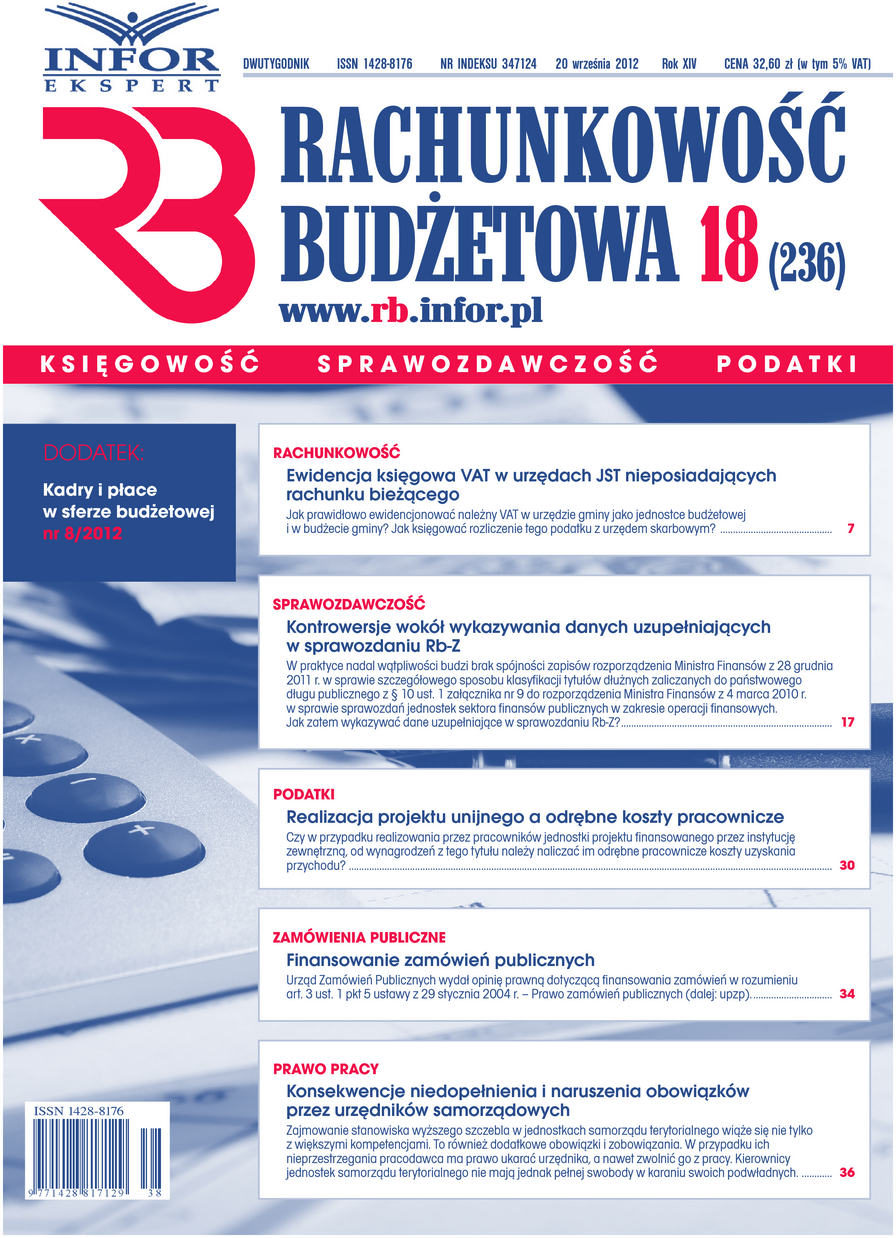 Rachunkowość Budżetowa