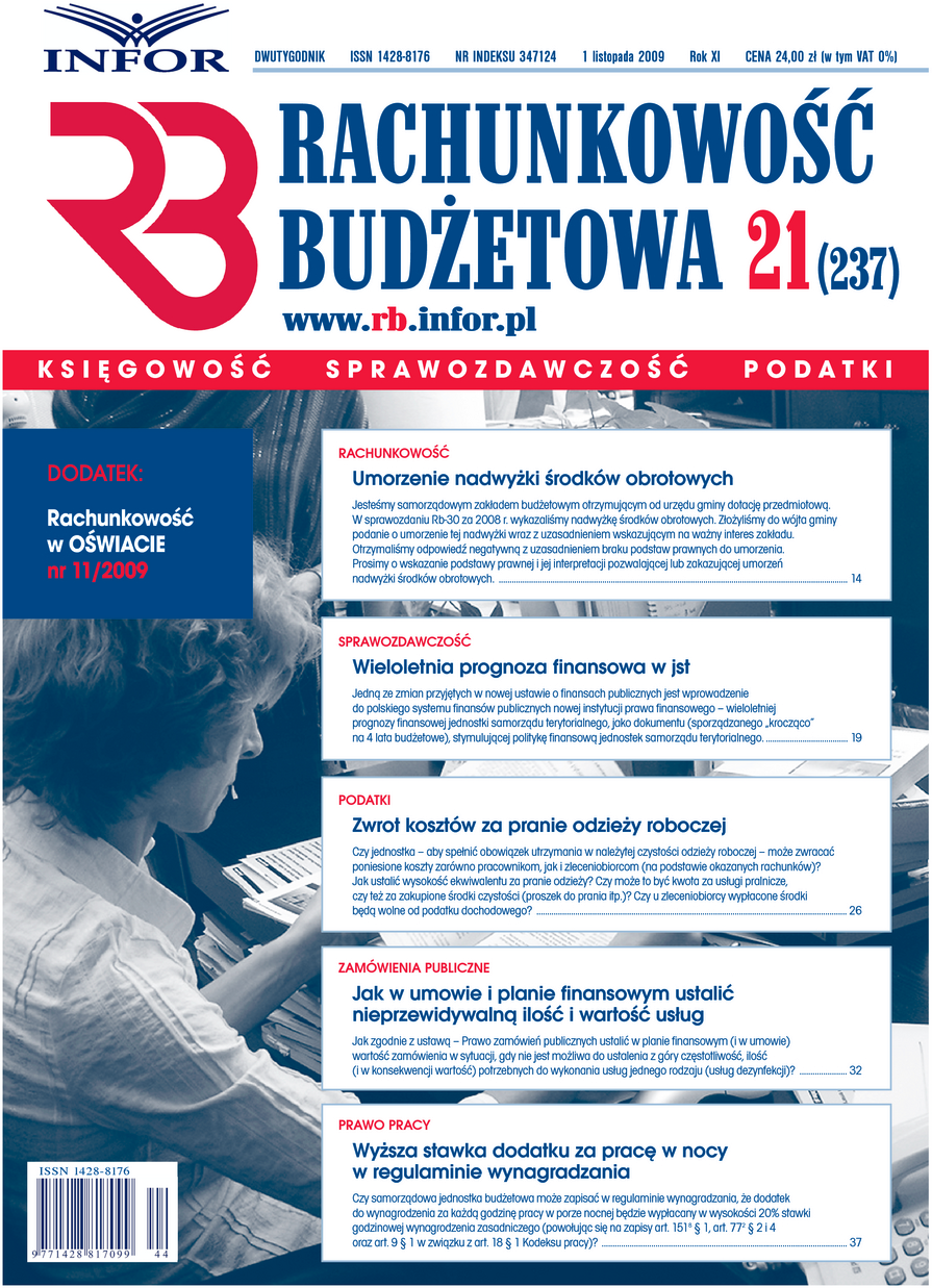 Rachunkowość Budżetowa