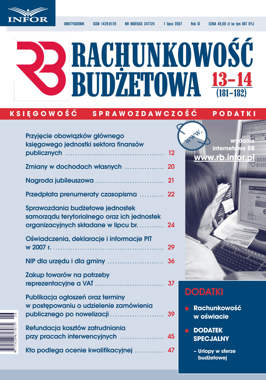 Rachunkowość Budżetowa